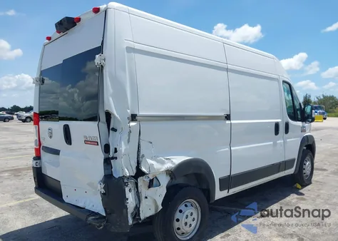 2020 Ram Promaster 1500 High Roof 136 Wb from USA, damaged, VIN 3C6TRVBG5LE104562